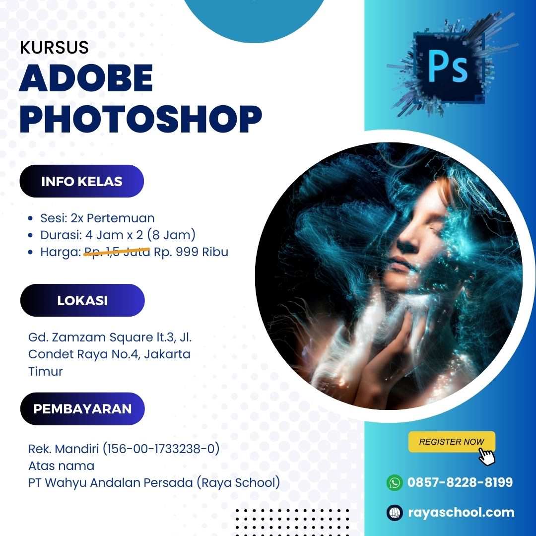 Kursus photoshop Jakarta